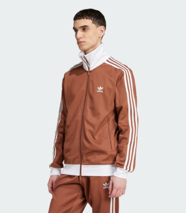 FELPA ADIDAS CLASSIC TT UOMO BROWN - immagine 2