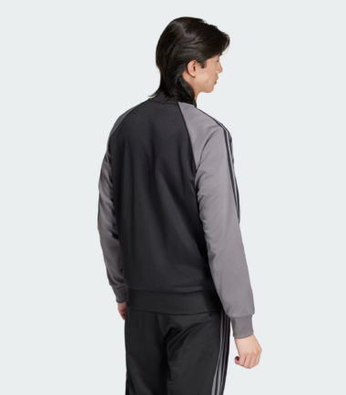 FELPA ADIDAS SST TT UOMO BLACK GREY - immagine 3