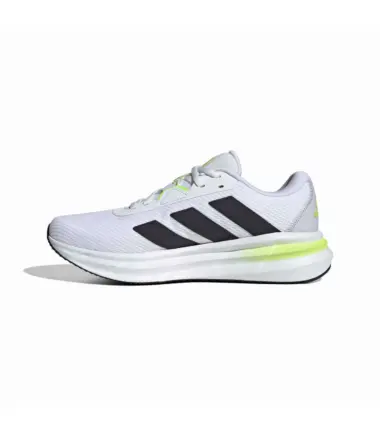 SCARPE ADIDAS GALAXY 7 M WHITE BLACK SLIME UOMO - immagine 4