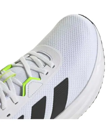 SCARPE ADIDAS GALAXY 7 M WHITE BLACK SLIME UOMO - immagine 5