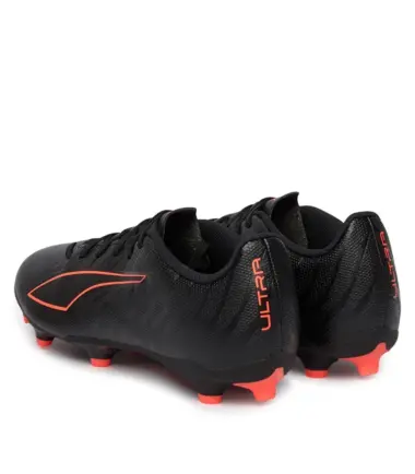 SCARPE PUMA ULTRA 6 PLAY FG/AG BLACK RED UOMO - immagine 3