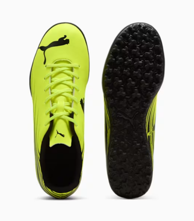 SCARPE PUMA ATTACANTO II TT YELLOW ALERT PUMA BLACK UOMO - immagine 3