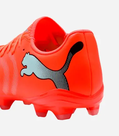 SCARPE PUMA FUTURE 9 PLAY FG/AG GLOWRED WHITE BLACK SILVER UOMO - immagine 5