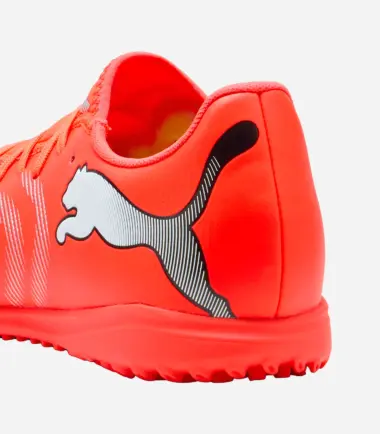 SCARPE PUMA FUTURE 9 PLAY TT GLOWRED WHITE - immagine 5