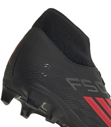 SCARPE ADIDAS F50 CLUB MID FG/MG BLACK - immagine 5