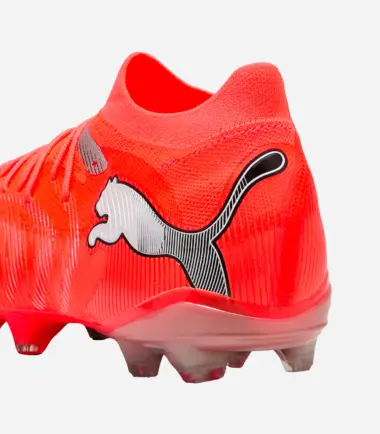 SCARPE PUMA FUTURE 9 MATCH FG/AG GLOWRED WHITE BLACK SILVER UOMO - immagine 5