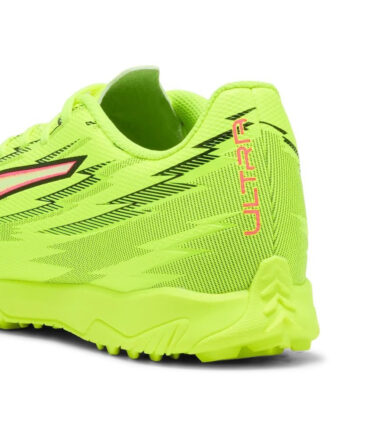 SCARPE PUMA ULTRA 6 PLAY TT YELLOW ALERT BLACK GLOWING RED UOMO - immagine 3