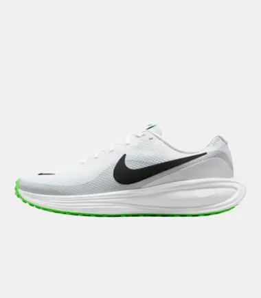 SCARPE NIKE REVOLUTION 8 WHITE BLACK PLATINUM UOMO - immagine 2