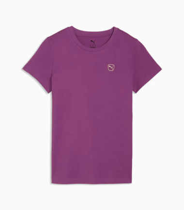 T-SHIRT PUMA ESS ELEVATED TEE PLUM WINE DONNA - immagine 1