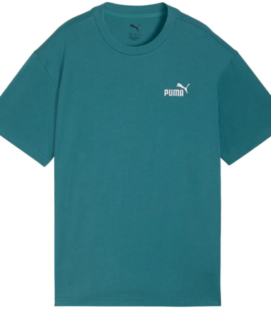 T-SHIRT PUMA ESS SMALL NO.1 LOGO EMERALD ICE DONNA - immagine 1