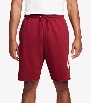 PANTALONCINO NIKE SPORTSWEAR BORGOGNA UOMO - immagine 1