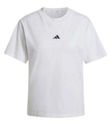 T-SHIRT ADIDAS SMALL LOGO WHITE - immagine 1