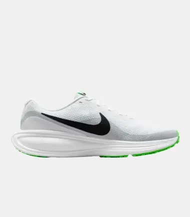 SCARPE NIKE REVOLUTION 8 WHITE BLACK PLATINUM UOMO - immagine 1