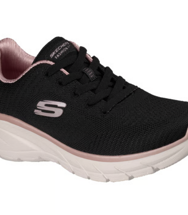 SCARPE SKECHERS FASHION FIT 2.0 MOON BLACK DONNA - immagine 4