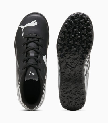 SCARPE PUMA ATTACANTO II TT JUNIOR BLACK WHITE - immagine 5