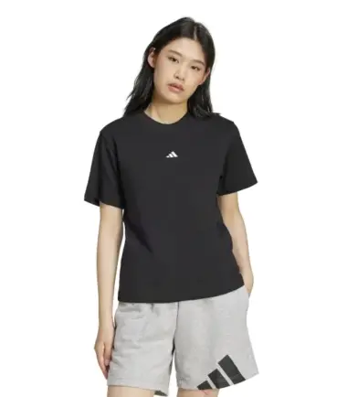 T-SHIRT ADIDAS Essentials Small Logo Cotton Tee DONNA - immagine 2