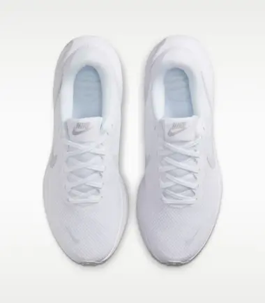 SCARPE NIKE DONNA REVOLUTION 8 WHITE PLATINUM - immagine 4
