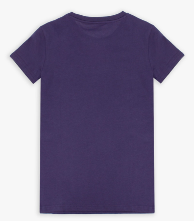 T-SHIRT PUMA ESS LOGO LAB METALLIC DEEP PLUM DONNA - immagine 2