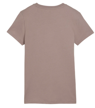 T-SHIRT PUMA ESS SMALL NO.1 LOGO SANDSTONE DONNA - immagine 2