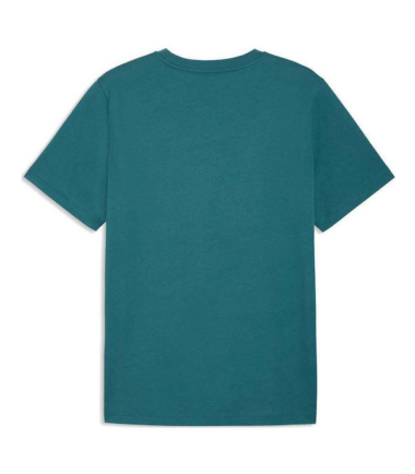 T-SHIRT PUMA GRAPHICS 2 COLOR EMERALD ICE UOMO - immagine 2