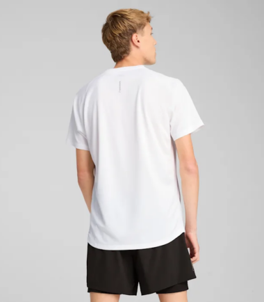 T-SHIRT RUN VELOCITY WHITE UOMO - immagine 2