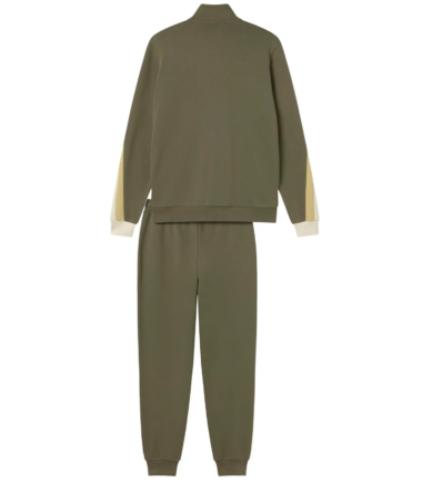 TUTA PUMA ESS BLOCK TR SUIT LODEN GREEN UOMO - immagine 2