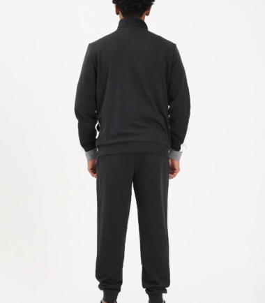 TUTA PUMA ESS BLOCK TR SUIT PUMA BLACK UOMO - immagine 2