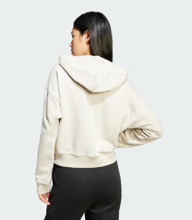 FELPA  ADIDAS ESSENTIALS 3 STRIPES DONNA - immagine 2