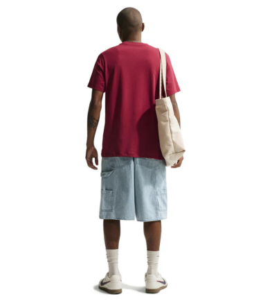 T-SHIRT NIKE SPORTSWEAR BORGOGNA - immagine 2