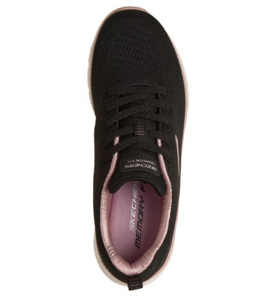 SCARPE SKECHERS FASHION FIT 2.0 MOON BLACK DONNA - immagine 2
