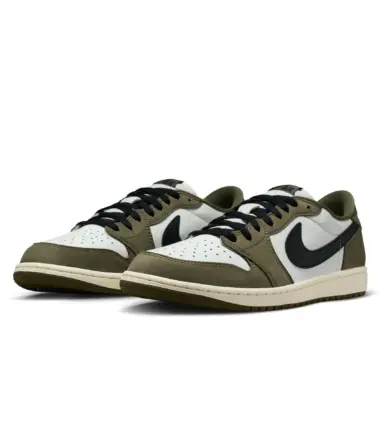 SCARPE Air Jordan 1 Low OG "OLIVE" - immagine 3