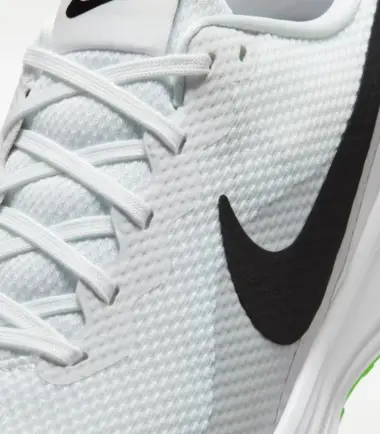 SCARPE NIKE REVOLUTION 8 WHITE BLACK PLATINUM UOMO - immagine 5