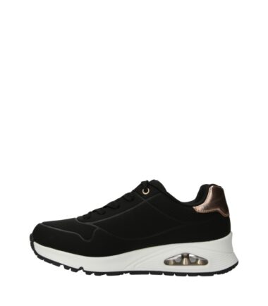SCARPE SKECHERS UNO GEN1 SHIMMER AWAY BLACK - immagine 3