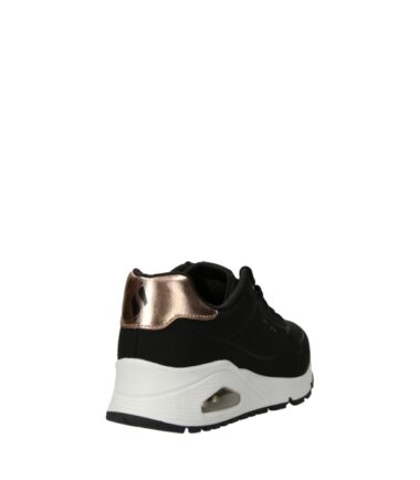 SCARPE SKECHERS UNO GEN1 SHIMMER AWAY BLACK - immagine 4