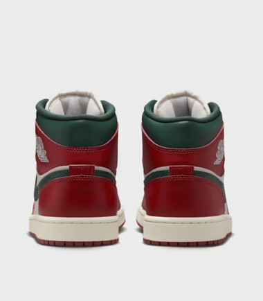 SCARPE NIKE AIR JORDAN 1 MID Redstone Midnight Green UOMO - immagine 5