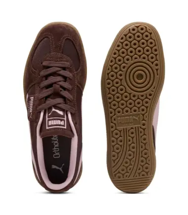 SCARPE PUMA PALERMO VINTAGE UPDATE CHOCOLATE BROWN GUM DONNA - immagine 3
