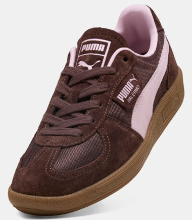 SCARPE PUMA PALERMO VINTAGE UPDATE CHOCOLATE BROWN GUM DONNA - immagine 4