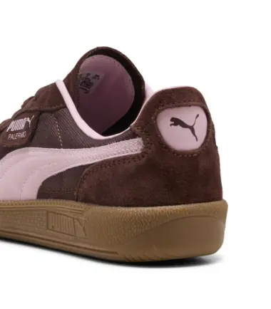 SCARPE PUMA PALERMO VINTAGE UPDATE CHOCOLATE BROWN GUM DONNA - immagine 2
