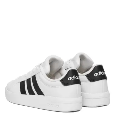 SCARPE ADIDAS GRAND COURT 3,0 JUNIOR WHITE BLACK - immagine 3