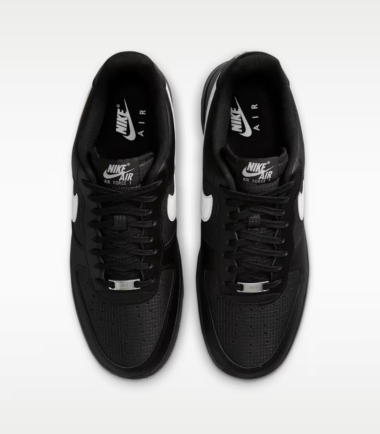 SCARPE NKE AIR FORCE '07 LV8 BLACK UOMO - immagine 4