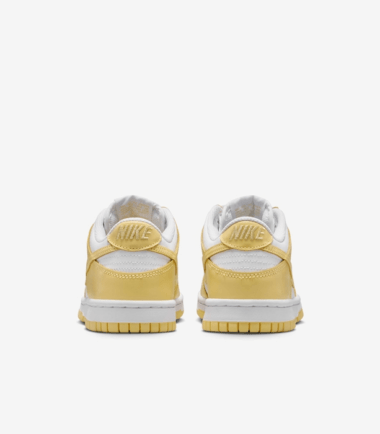 SCARPE NIKE DUNK LOW SOFT YELLOW GS - immagine 5