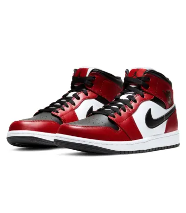 SCARPE NIKE Air Jordan 1 Mid "Chicago Toe" - immagine 4