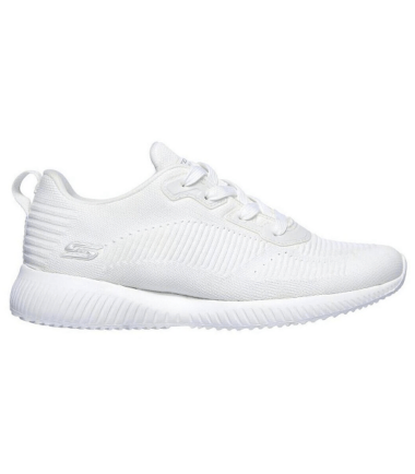 SCARPE SKECHERS BOBS SQUAD WHITE DONNA