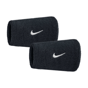 POLSINI NIKE SWOOSH WRISTBAND NERO