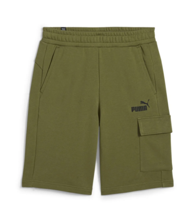 PANTALONCINO PUMA ESS CARGO SHORT GREEN uomo