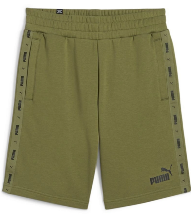 PANTALONCINO PUMA ESS TAPE SHORT GREEN