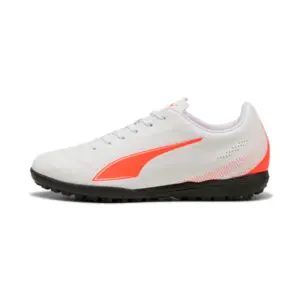 SCARPE PUMA VITORIA TT  JR WHITE GLOWING RED 25/26 calcetto bambino junior