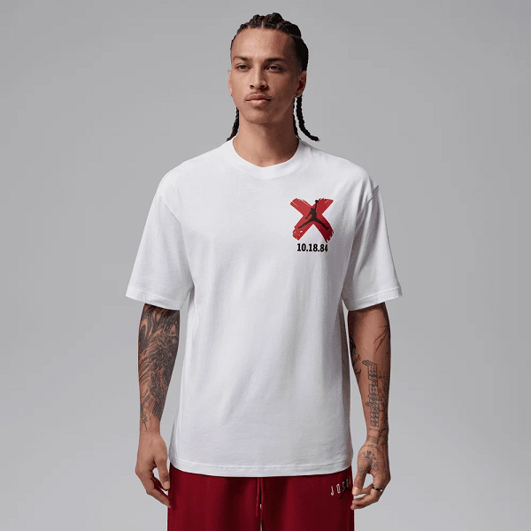 T-SHIRT JORDAN Brooklyn Banned GFX Tee "White"