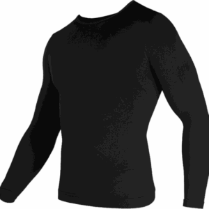 MAGLIA TERMICA TRS CREWNECK LONG SLEEVE BLACK