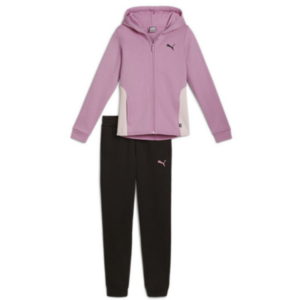 TUTA PUMA HOODED SWEAT SUIT felpato bambina